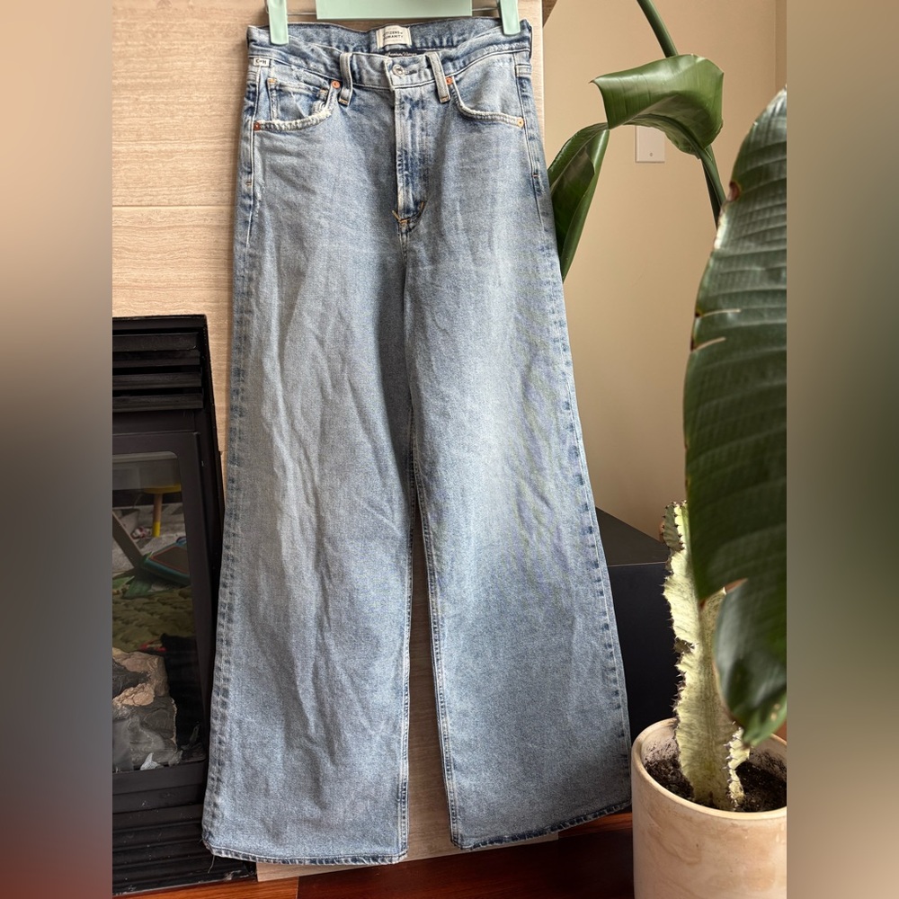Citizens of Humanity Paloma Baggy High-rise Wide-leg Jeans